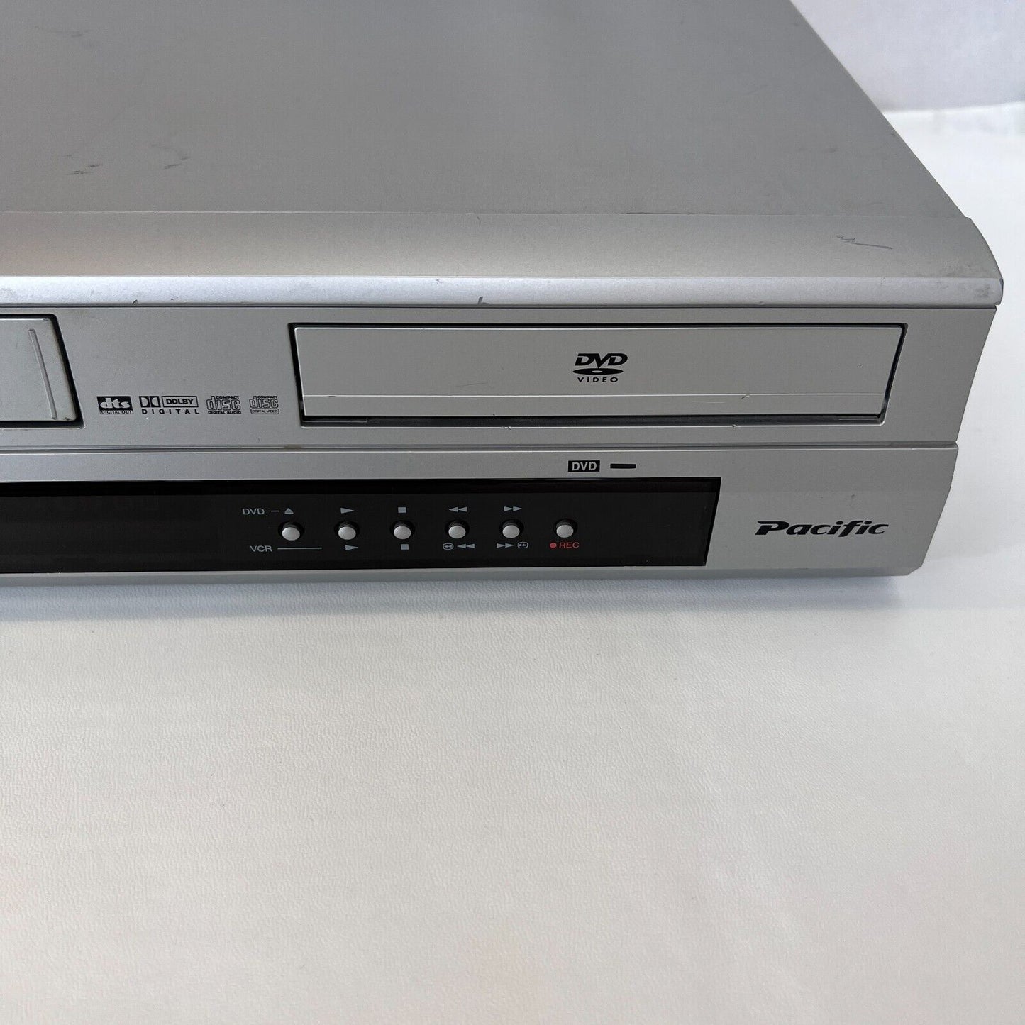 Pacific PDV-5000 DVD VHS Combo Player Nicam Digital Hi Fi Stereo with Remote