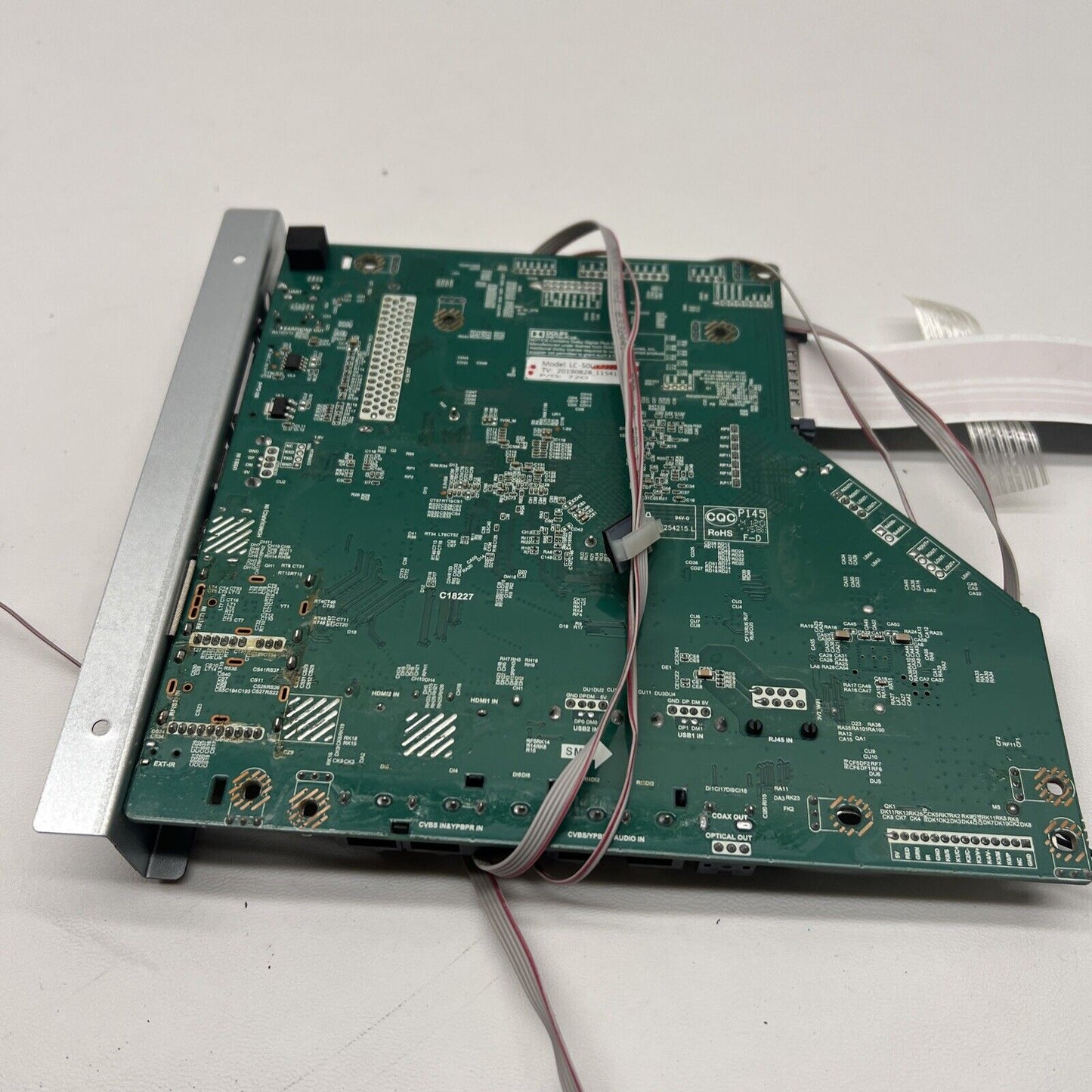 GENUINE SHARP TV MAIN SYSTEM BOARD 55BJ2KE T.MS6586.U705 +SIDE PLATE