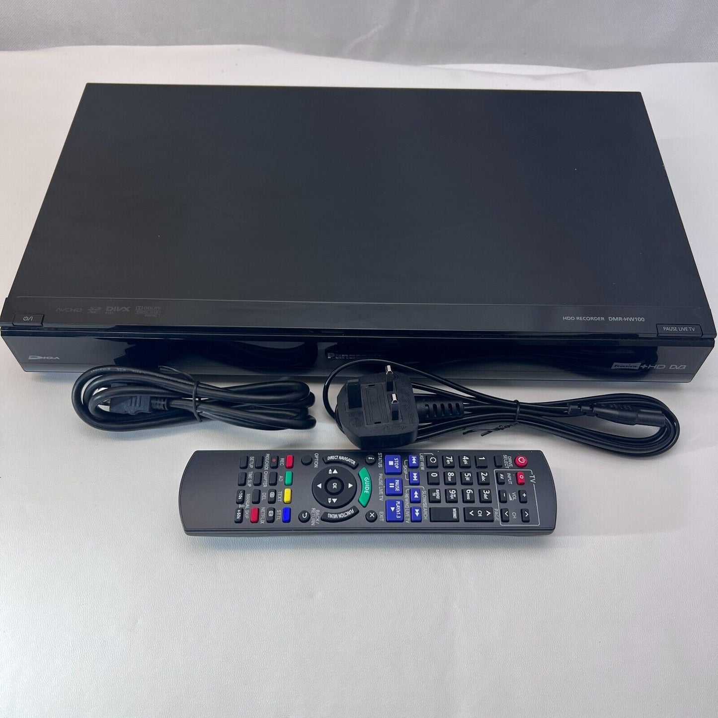 Panasonic DMR-HW100 Smart Twin Freeview Tuner HD 320GB HDD PVR Recorder Receiver