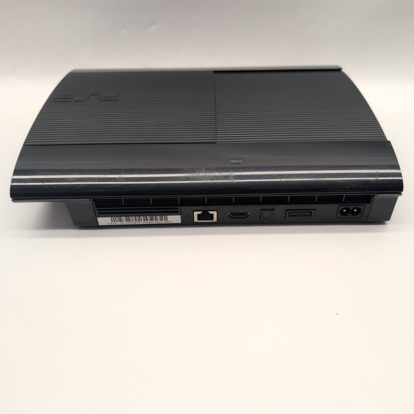 Sony PlayStation 3 PS3 Super Slim 500 GB Video Game Console Black Warranty