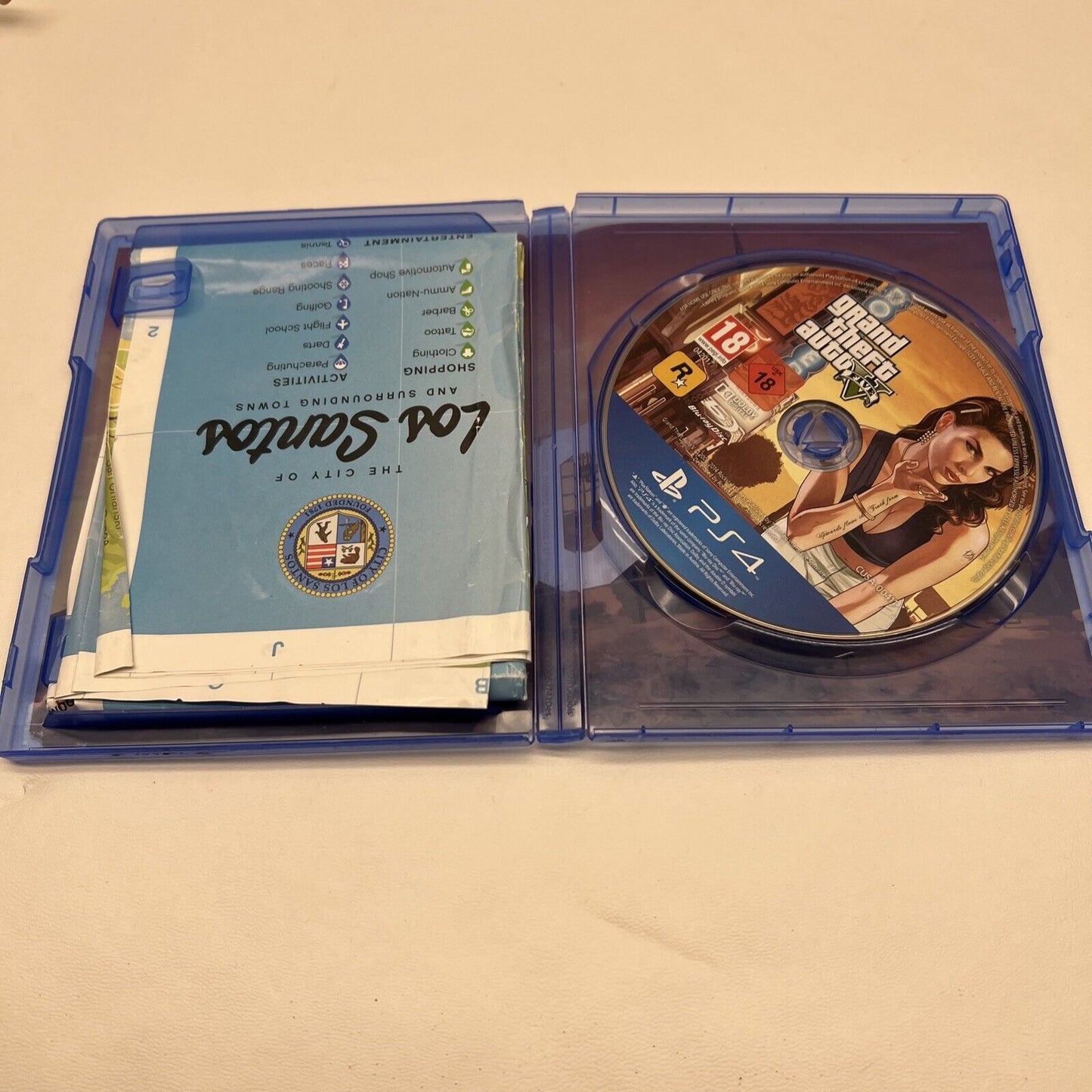 Grand Theft Auto V for Playstation 4 PS3 PAL UK English