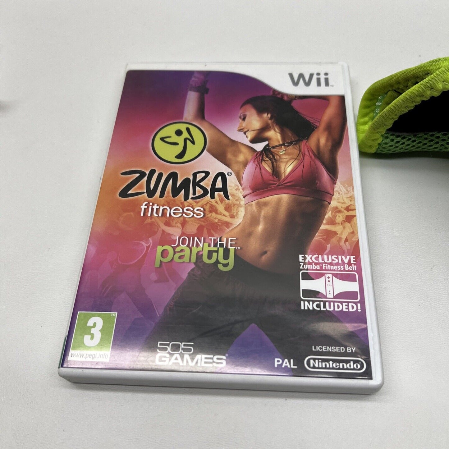 Zumba Fitness: Join the Party + Zumba Fitness Belt (Nintendo Wii, 2010)