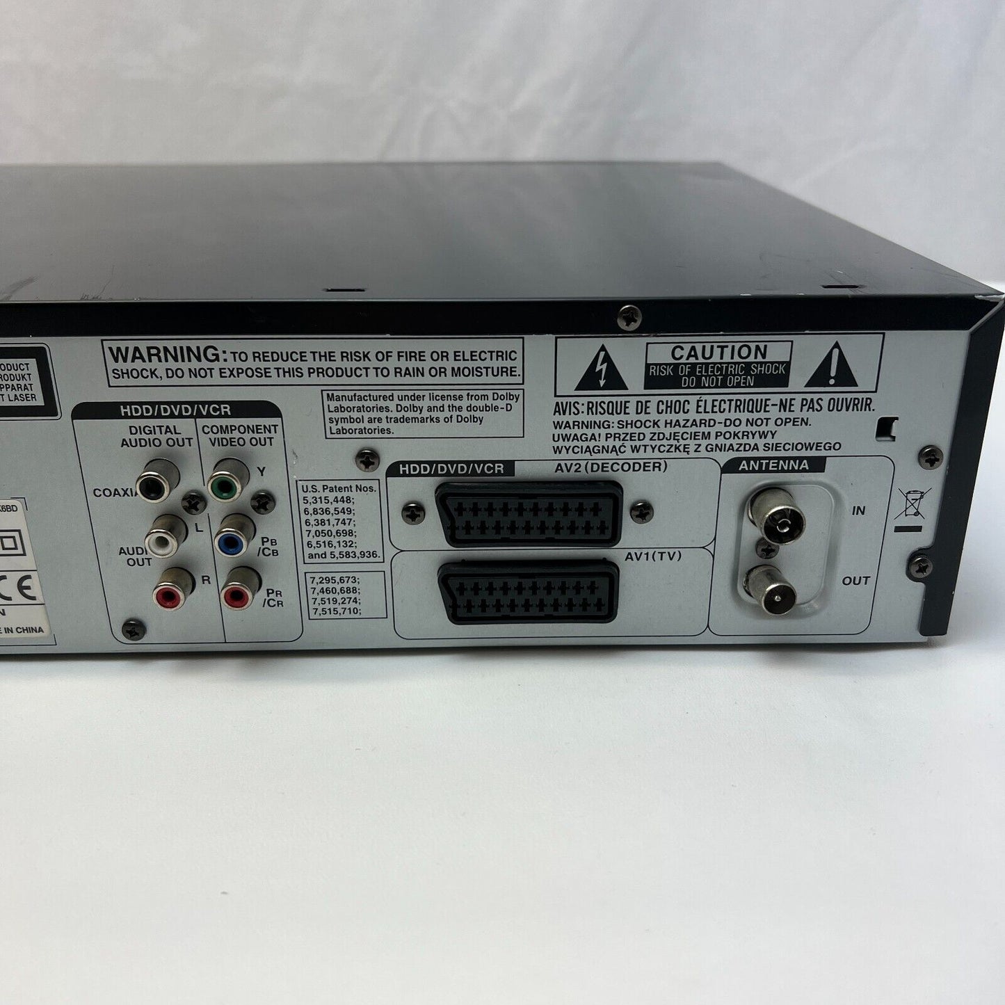 Toshiba RDXV60 3-in-1 DVD, HDD and VHS Recorder convert VHS to DVD, Manual, HDMI