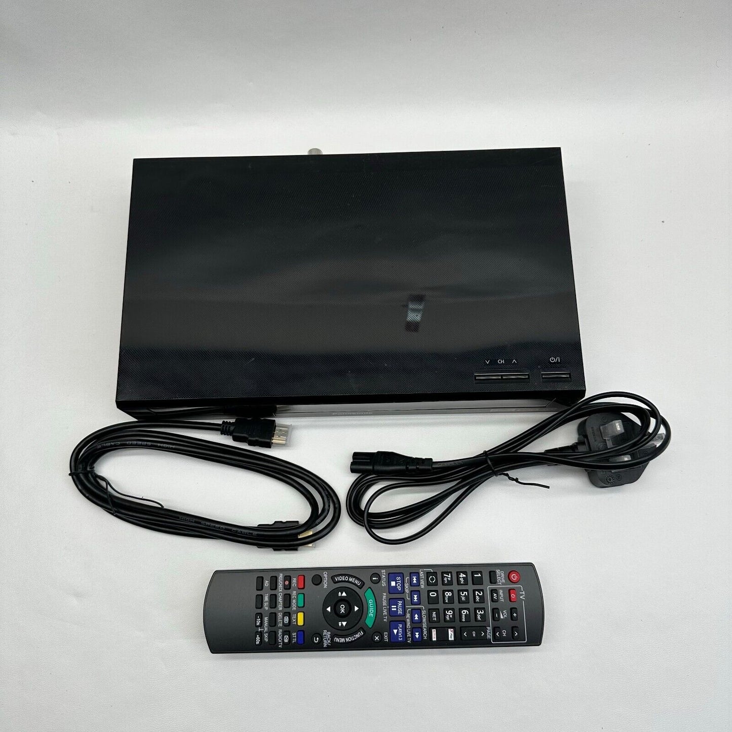Panasonic DMR-HWT230 Twin Freeview HD 1TB HDD PVR Recorder Remote HDMI Cable