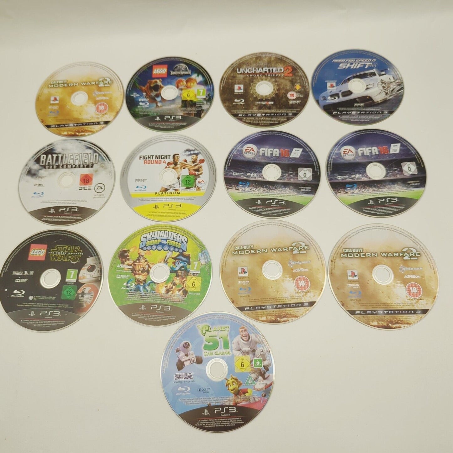 13x PlayStation 3 PS3 Games Bundle Job lot disc only Call of duty Lego Fifa