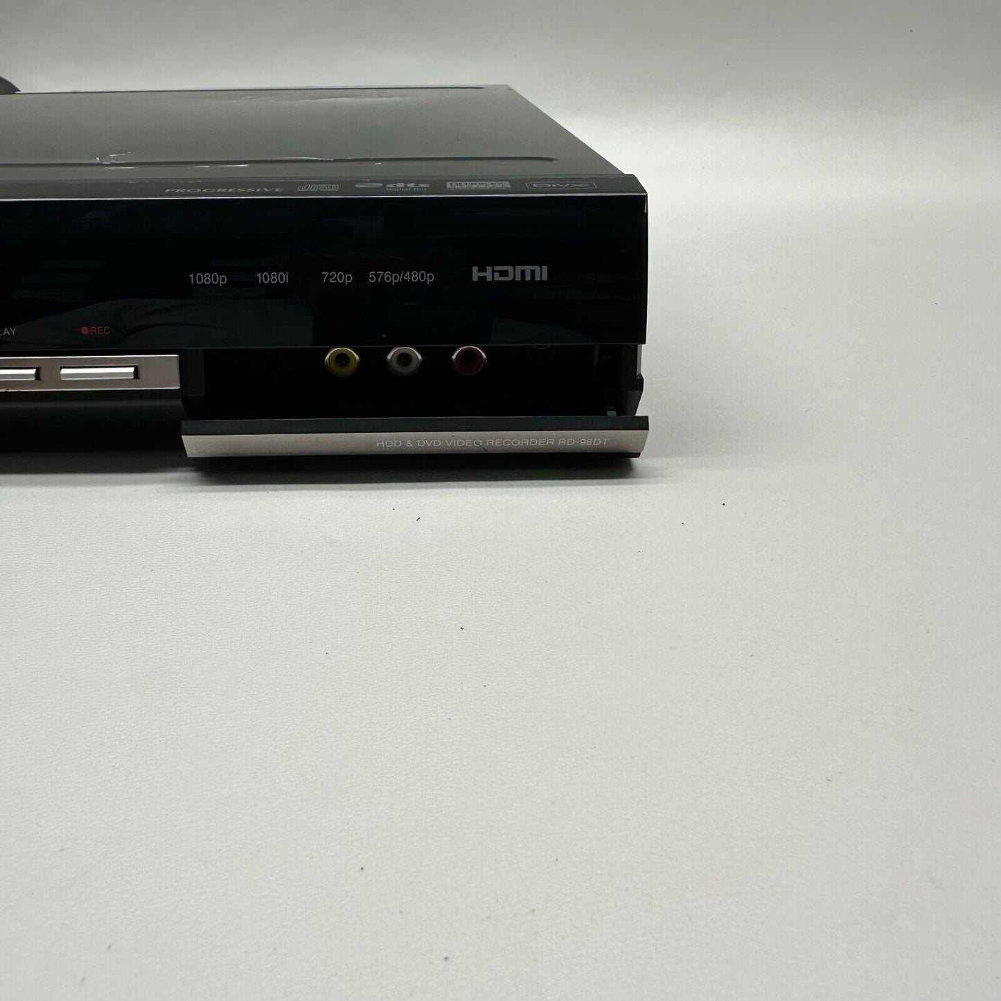 Toshiba RD-98DT-K-TB DVD - RW/R + RW/R Recording Tested with Remote + Cables