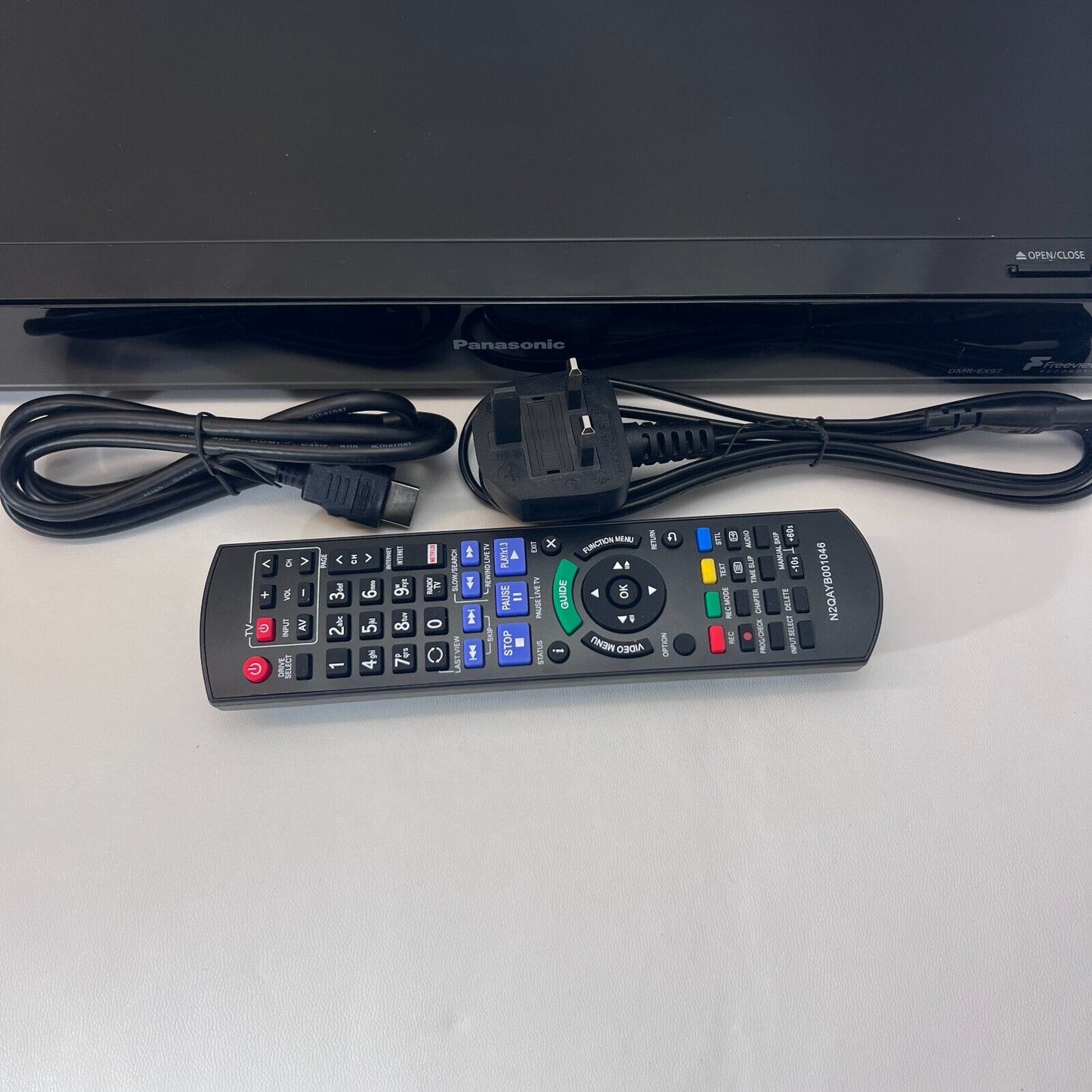 Panasonic DMR-EX97 DVD HDD Recorder 500GB Twin Freeview HD WARRANTY
