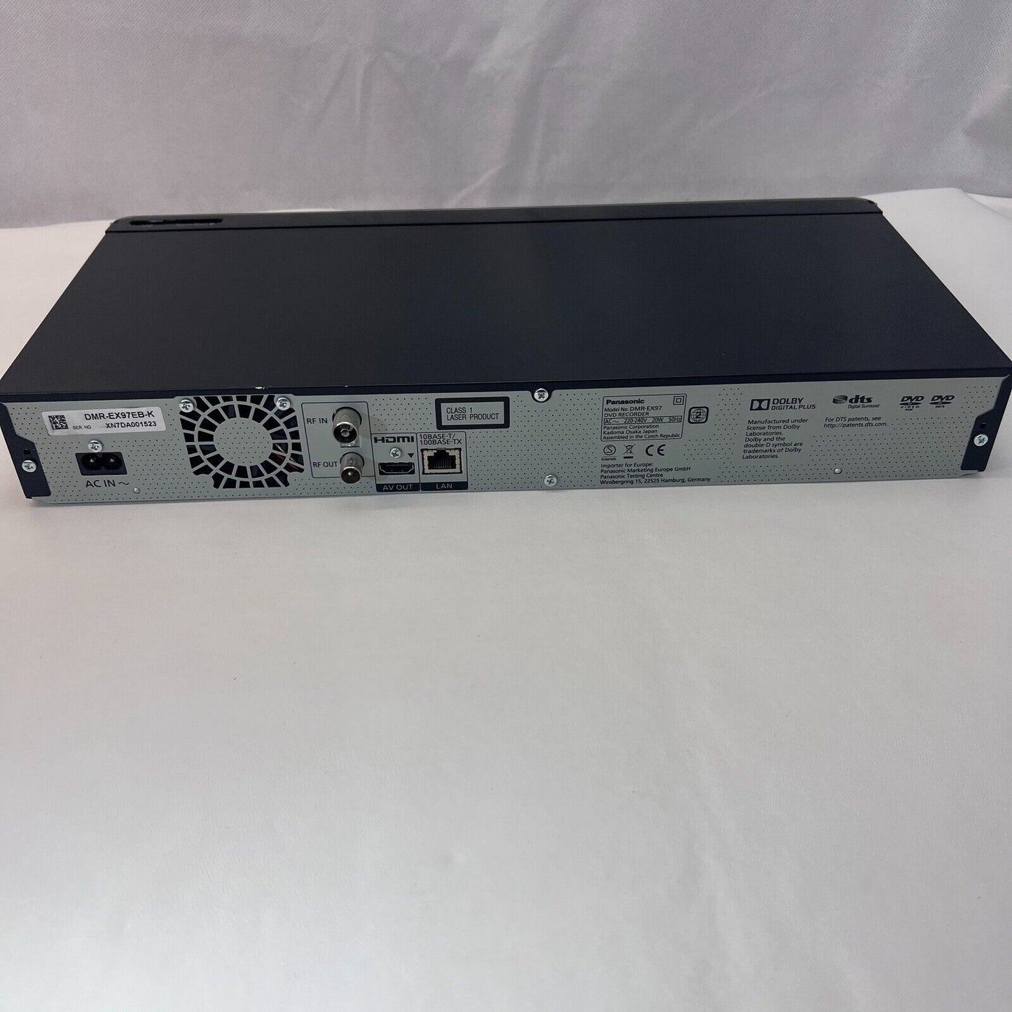 Panasonic DMR-EX97 DVD HDD Recorder 500GB Twin Freeview HD WARRANTY