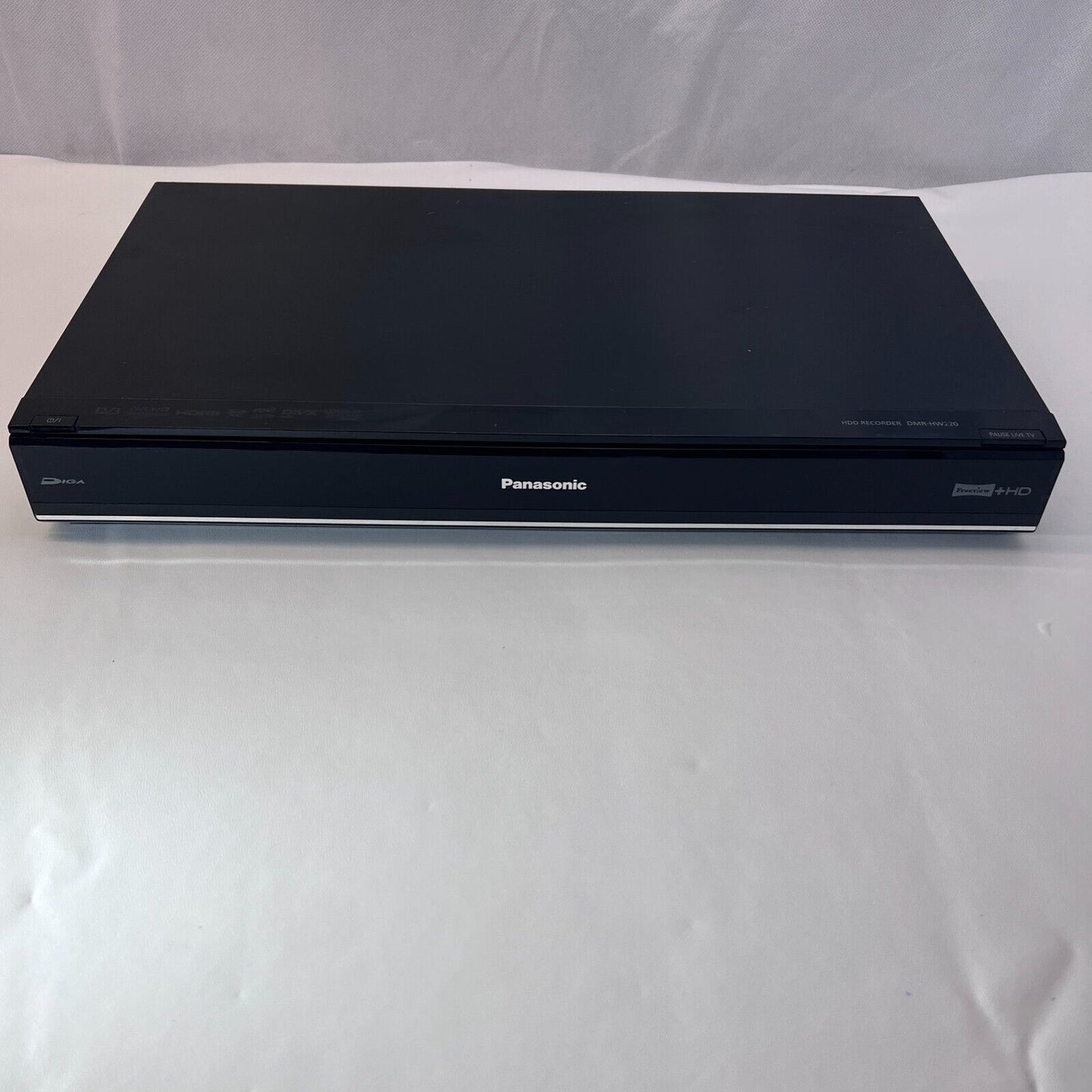 Panasonic DMR-HW220 - HDD Recorder - DVR Player Black with Remote + Cable