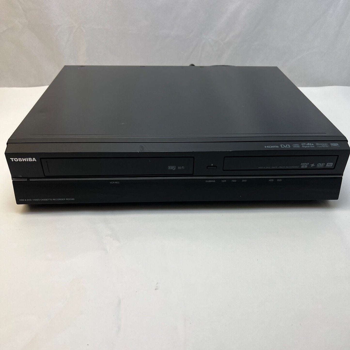 Toshiba RDXV60 3-in-1 DVD, HDD and VHS Recorder convert VHS to DVD, Manual, HDMI