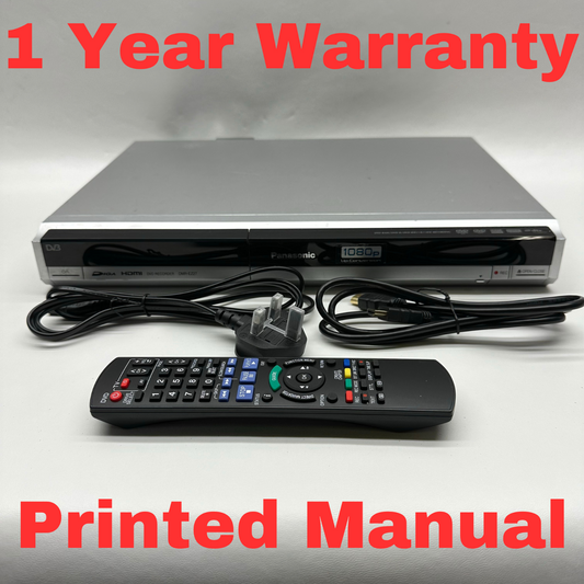 Panasonic DMR-EZ27 SILVER Multi Format DVD Recorder 1080P Freeview with Remote