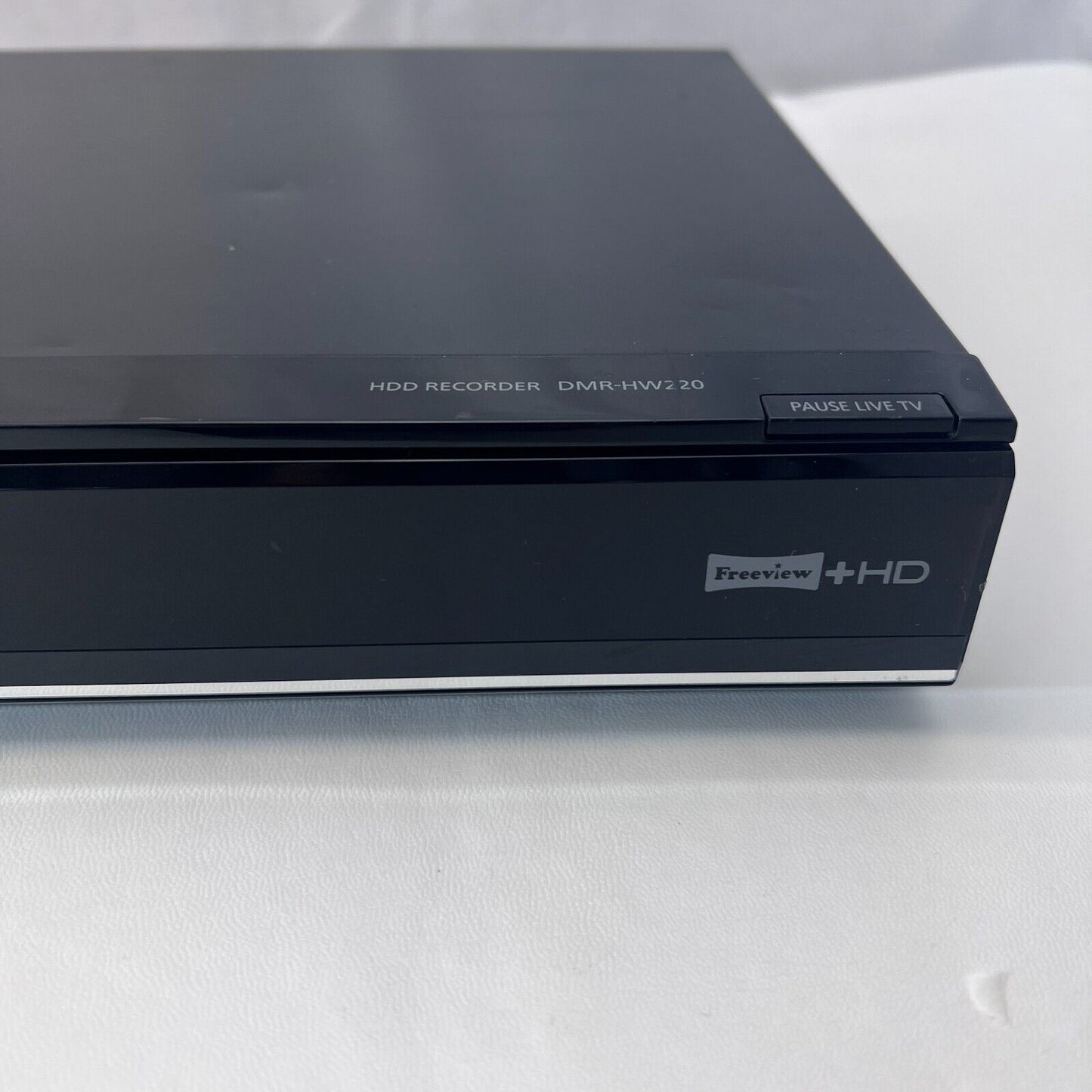 Panasonic DMR-HW220 - HDD Recorder - DVR Player Black with Remote + Cable