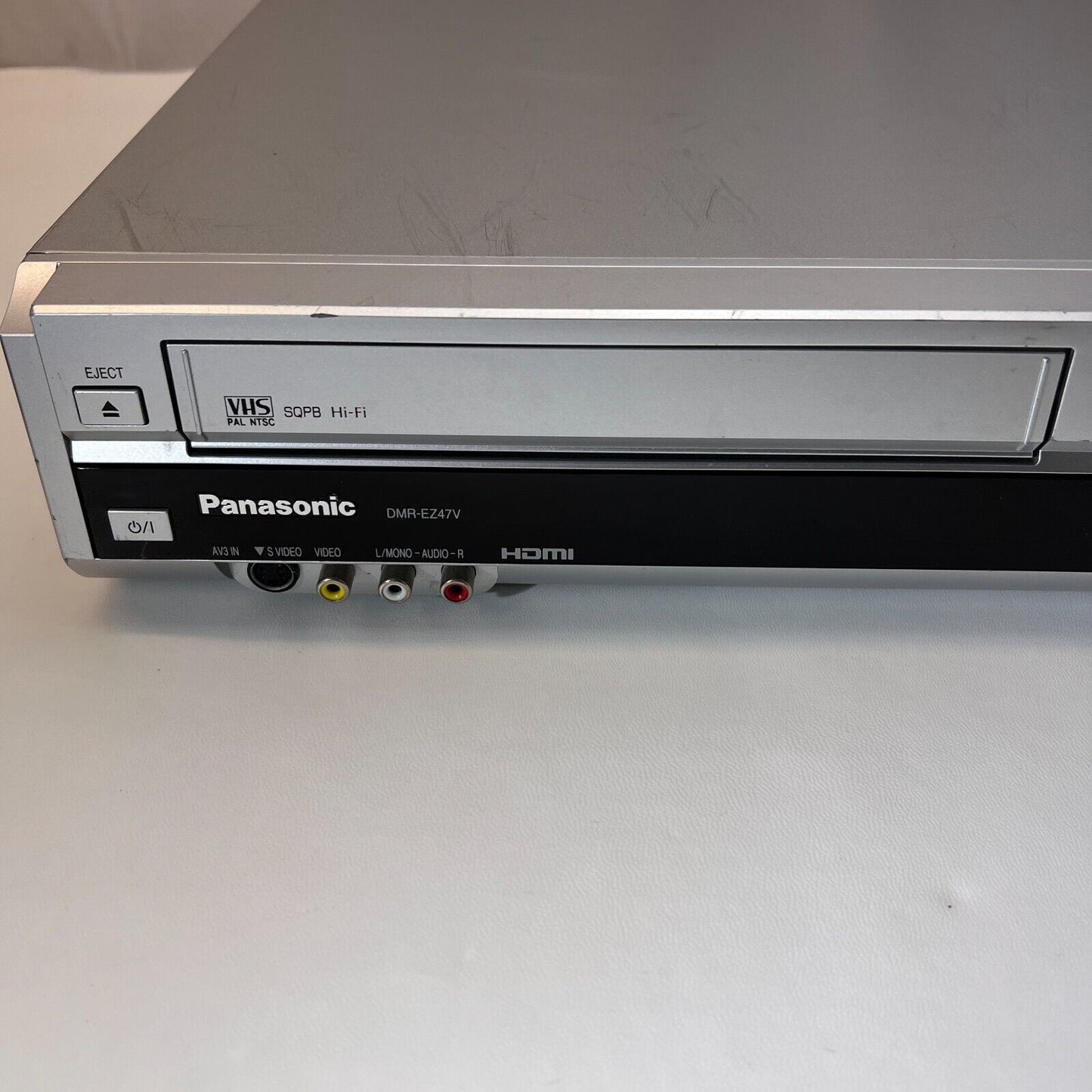 PANASONIC DMR-EZ47 SILVER VHS VCR DVD Recorder Combination Copy Video to DVD