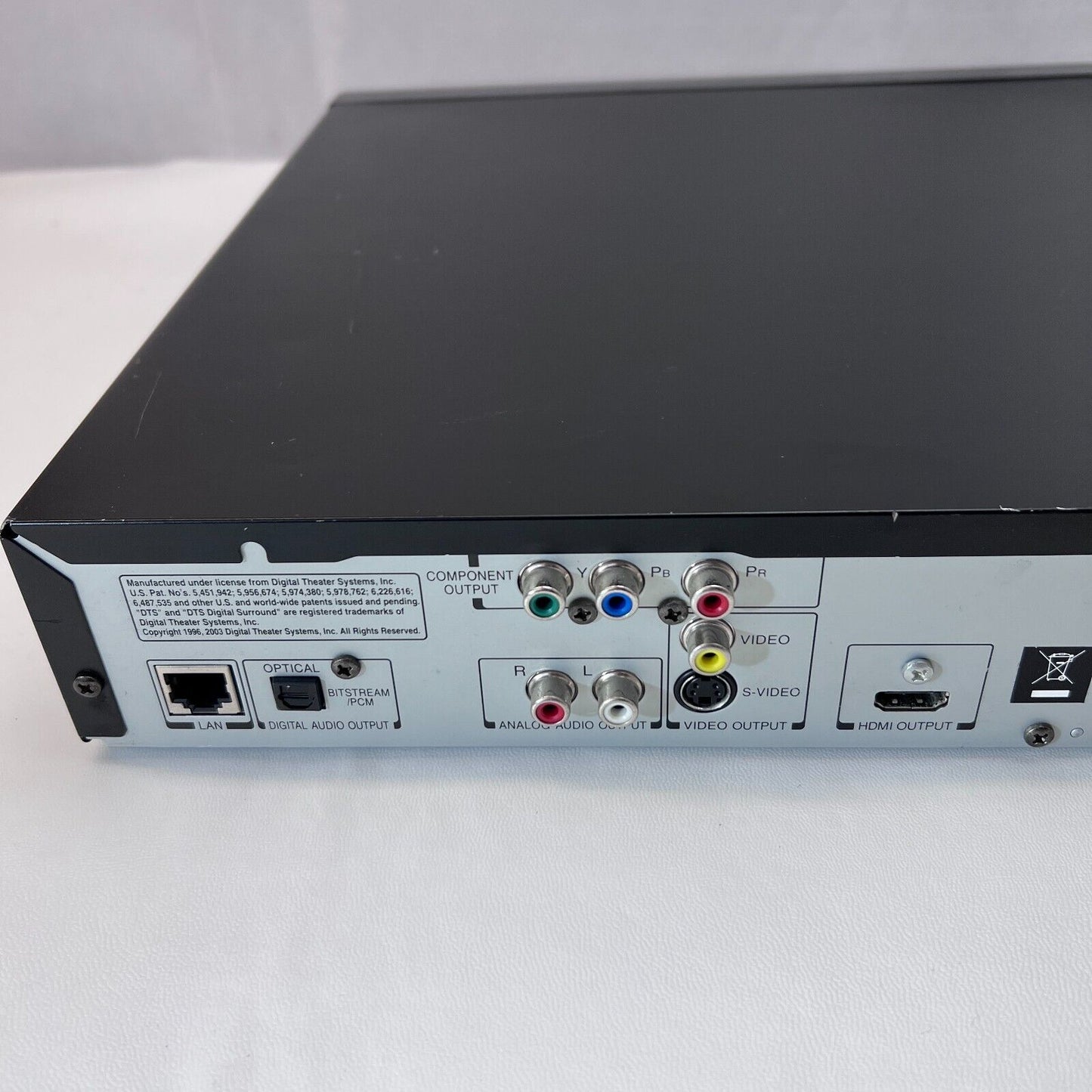 TOSHIBA HD DVD Player HD-E1KE - Used - Fully Working HDMI Remote