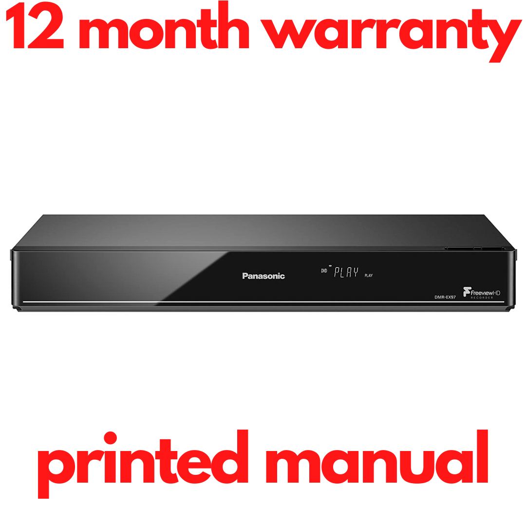 Panasonic DMR-EX97 DVD HDD Recorder 500GB Twin Freeview HD WARRANTY