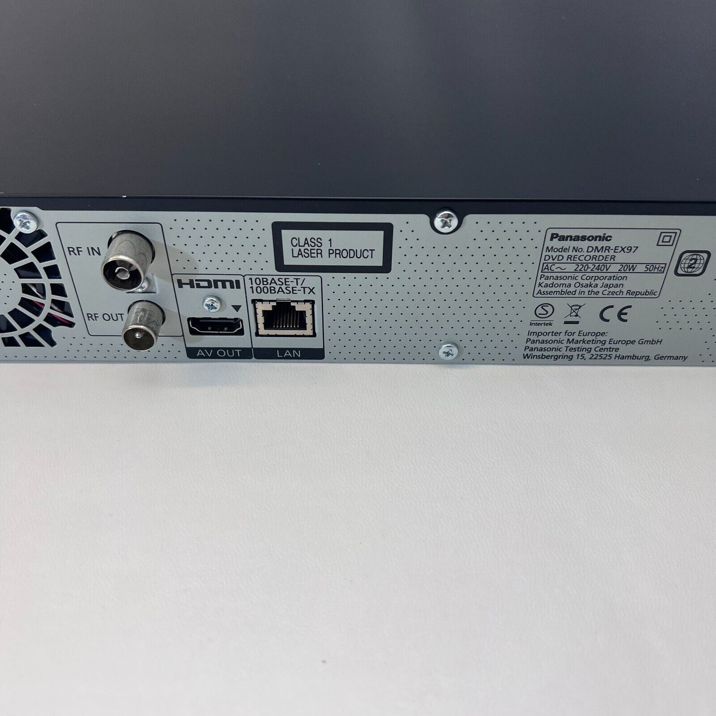 Panasonic DMR-EX97 DVD HDD Recorder 500GB Twin Freeview HD WARRANTY