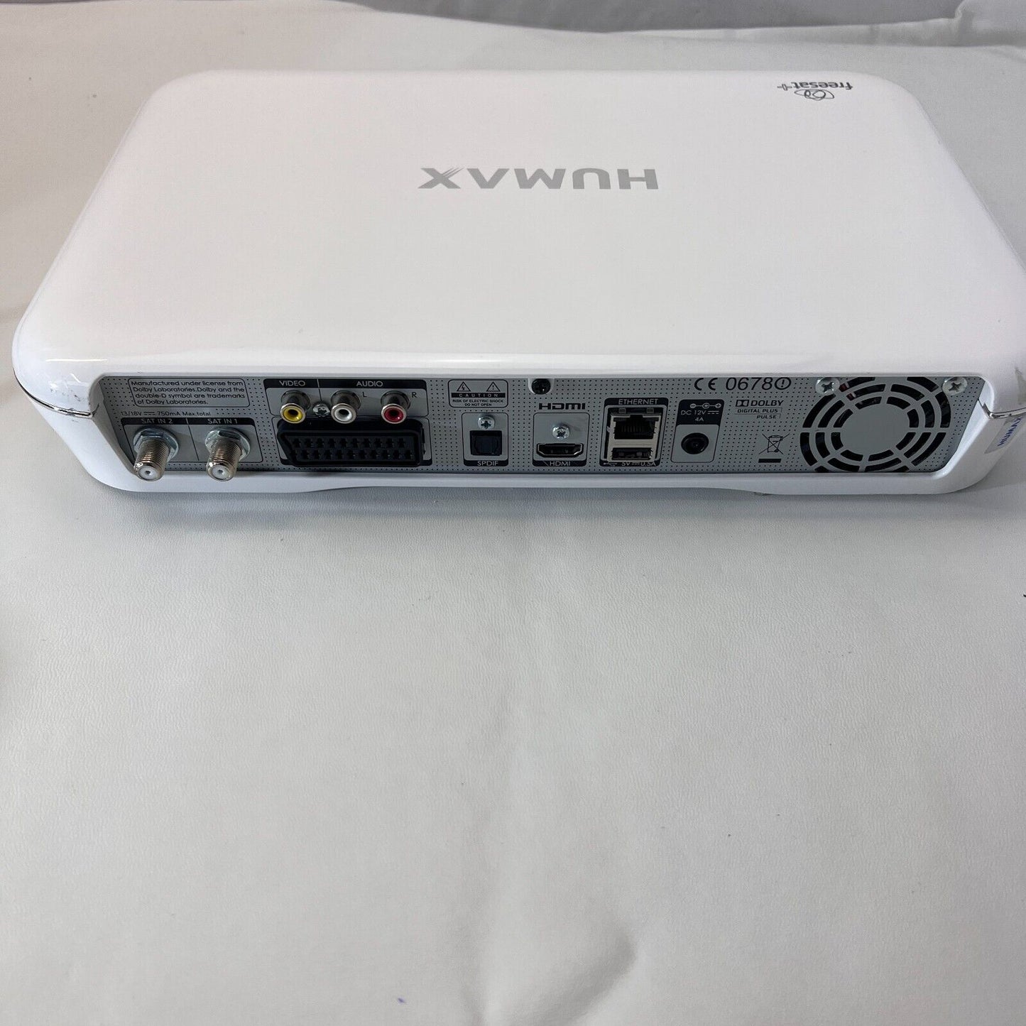 Humax HDR-1010S 1TB (1000GB) HD TV Freesat Recorder with Free Time and Wifi VGC