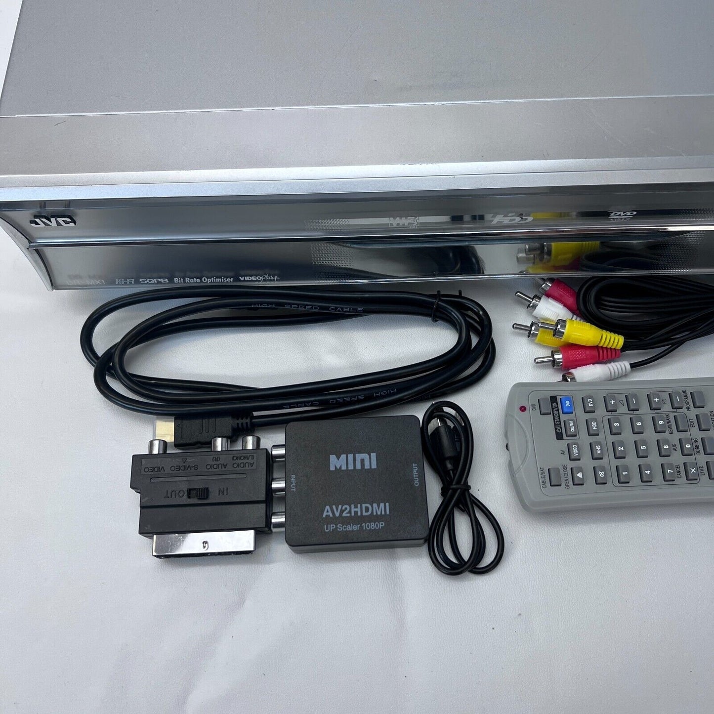 JVC DR-MX1 | VHS / DVD / HDD Recorder (160GB) Remote warranty