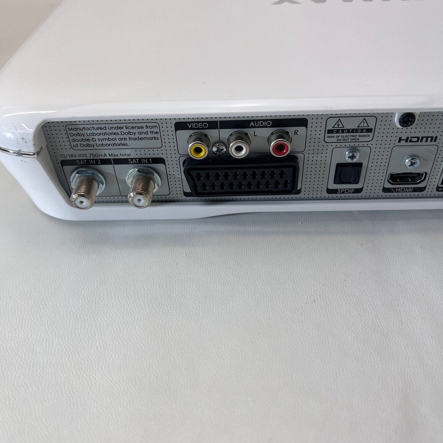 White Humax Feesat Box HD TV WIFI Good condition 1 year warranty