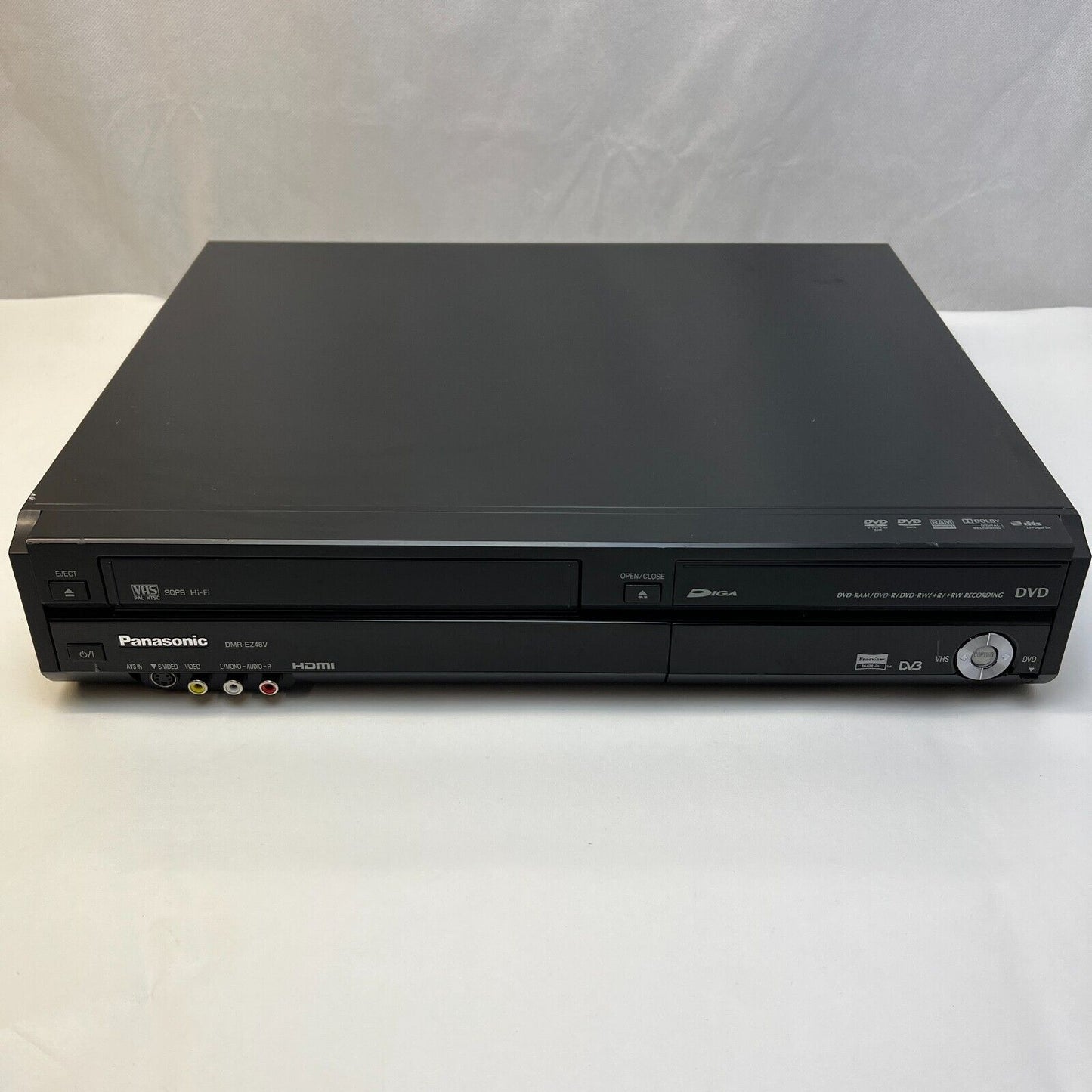 Panasonic DMR-EZ48V DVD/VCR Record HDMI VHS Freeview Combo HDMI COPY VHS TO DVD