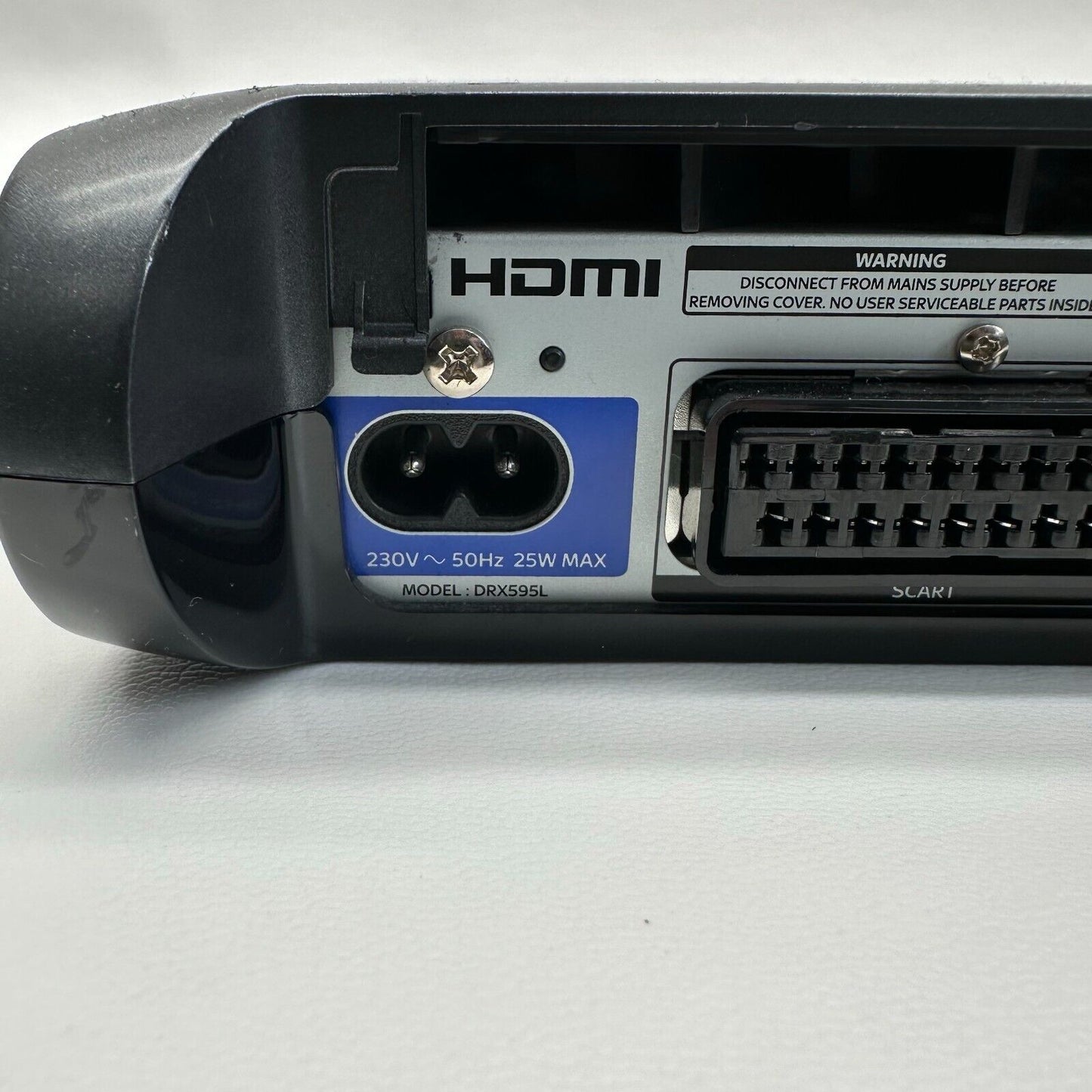 Sky DRX595L HD Box Multiroom Black Tested Working with Remote + Cables