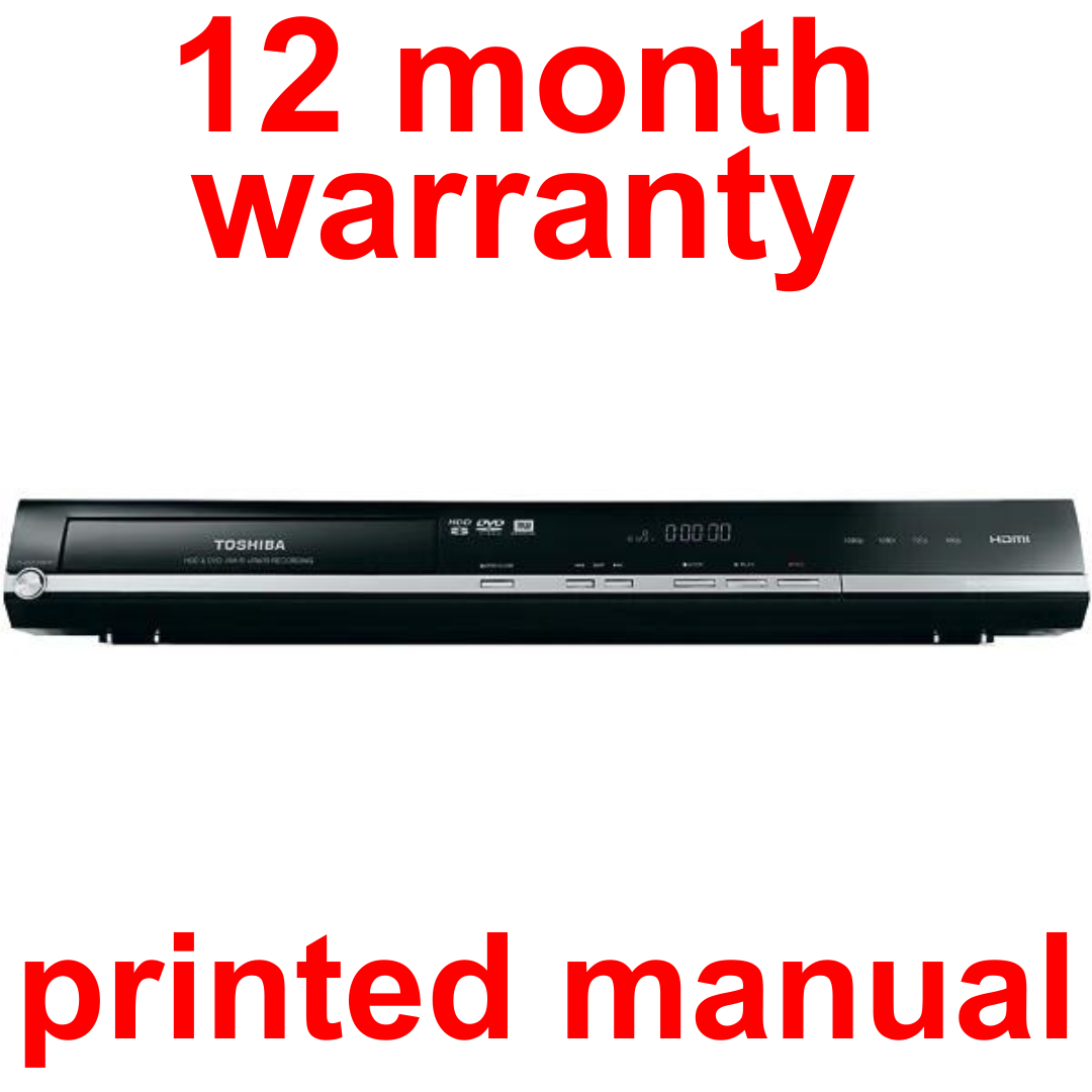 Toshiba RD-97DT-K-TB HDD 250GB DVD Video Recorder Full HD Black Remote
