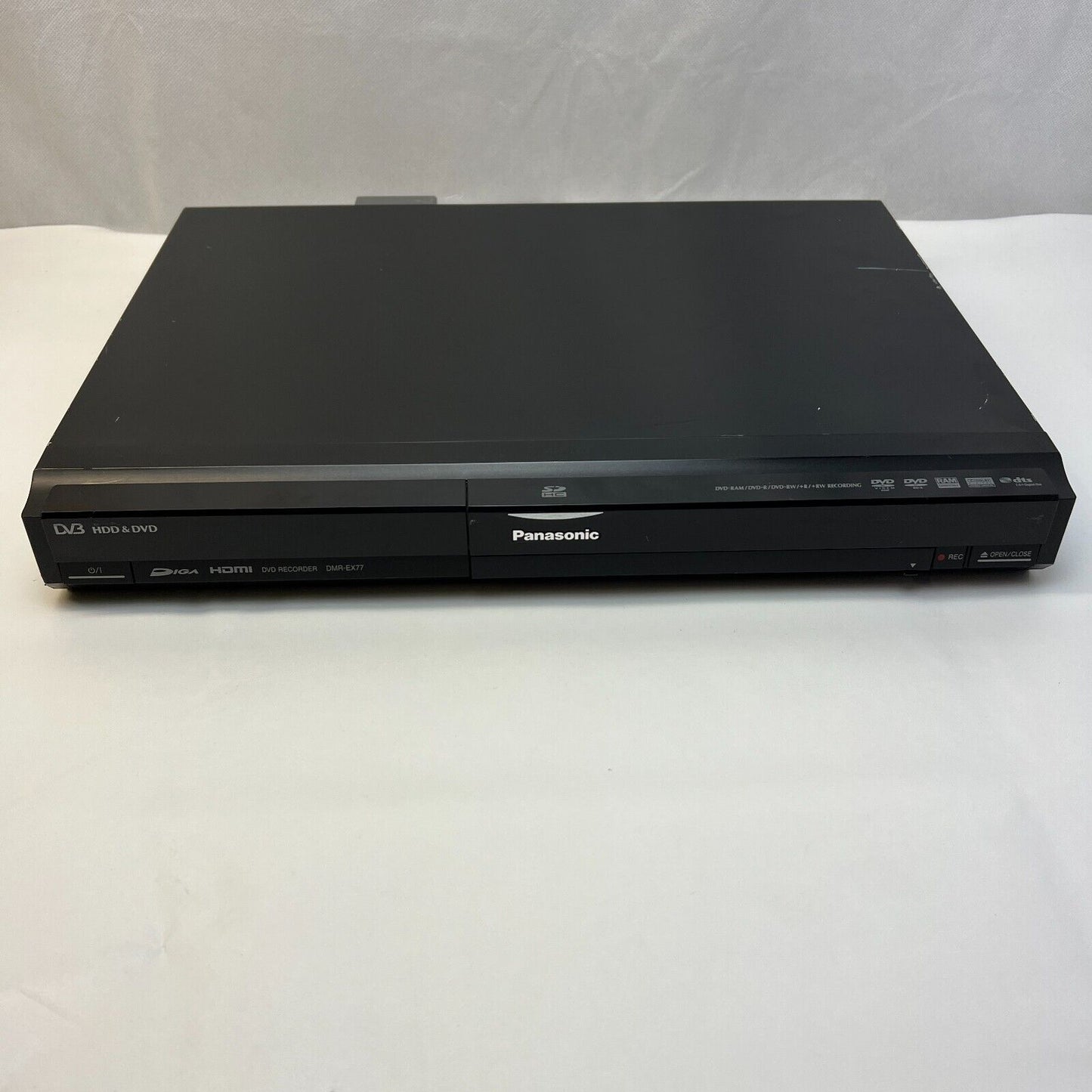 Panasonic DMR-EX77 DVD Recorder with 160GB HDD, Freeview, HDMI with Remote.