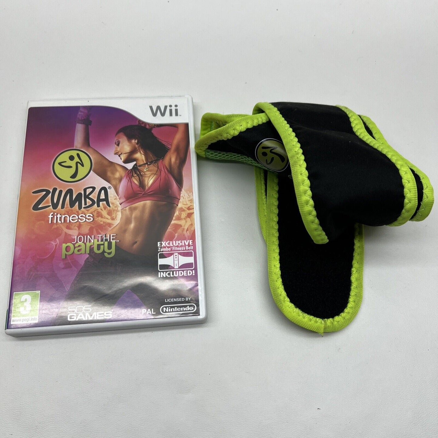 Zumba Fitness: Join the Party + Zumba Fitness Belt (Nintendo Wii, 2010)