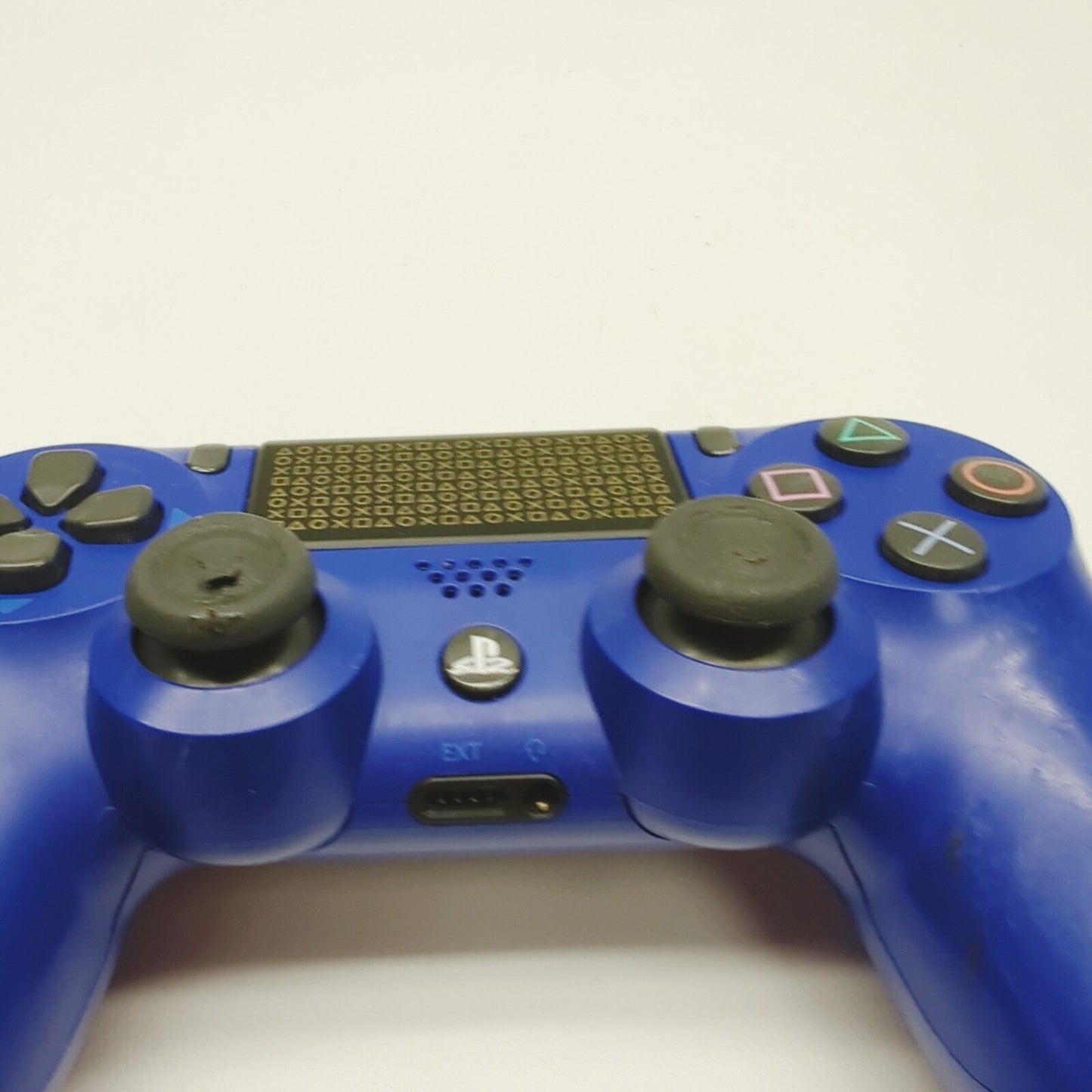 Sony PlayStation DualShock 4 Day of Plays Blue limited Ed Gamepad Rubbers worn