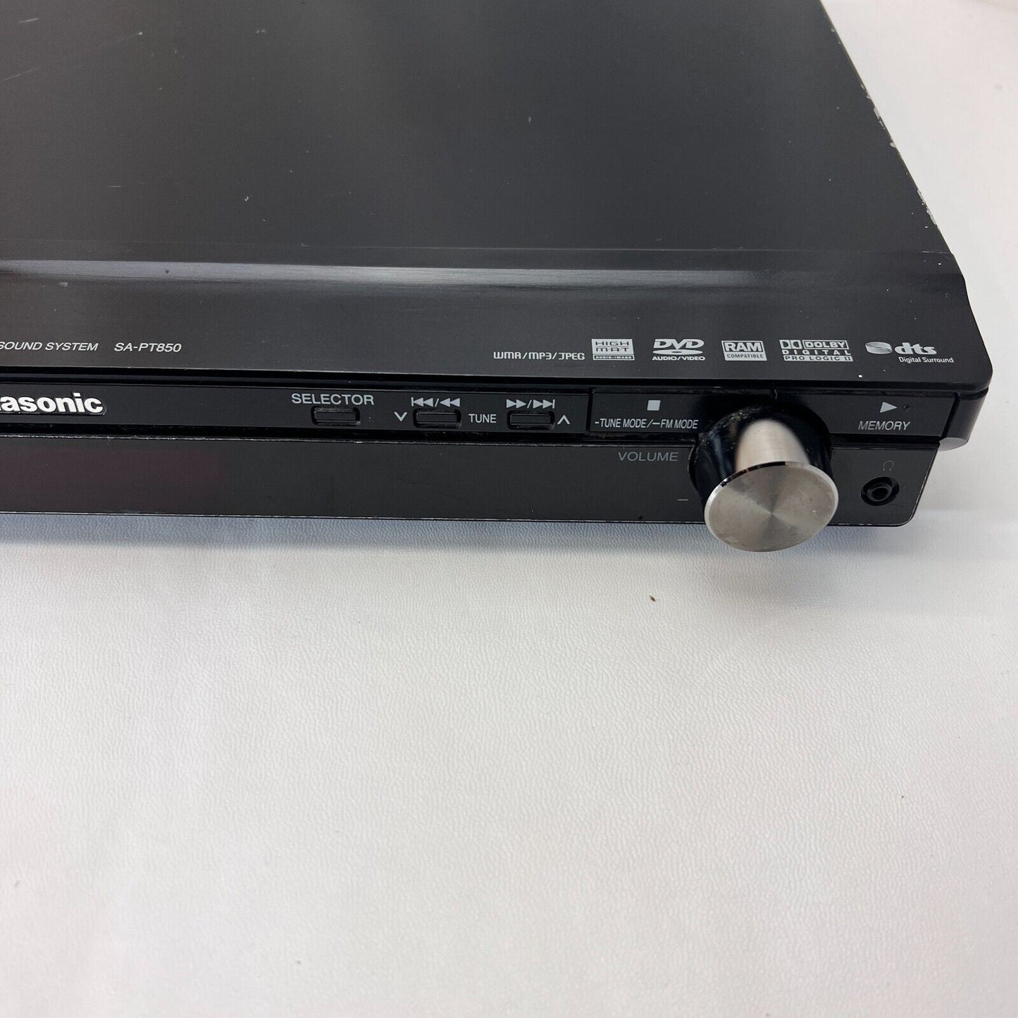 Panasonic SA-PT850 Home theater Audio 3.1 Surround DVD Remote Warranty