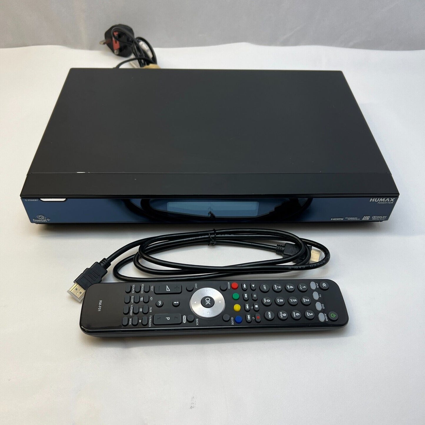 Humax Foxsat HDR 320GB DVR Freesat+ HD Satellite TV Receiver Manual, Remote