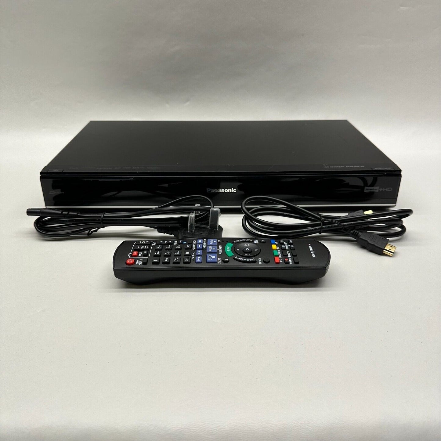 Panasonic DMR-HW120 Twin Tuner Freeview+ HD Recorder 500GB With Remote, Working