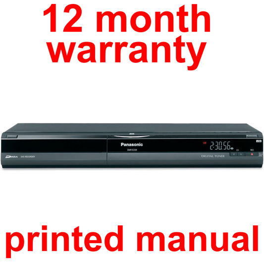 Panasonic DMR-EZ28 DVD Recorder Digital Freeview TV Tuner 1080p + Remote