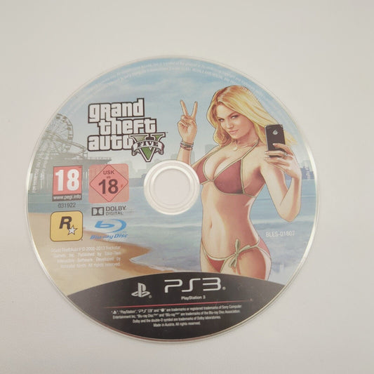 Grand Theft Auto 5 PS3 Playstation 3 ( Disc Only )