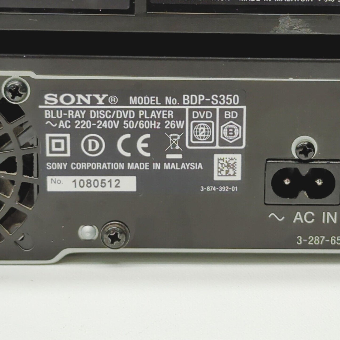 4x *FAULTY* Sony Blu-rays BDP-S1200, BDPS3700, BDPS7200, BDPS350 (Parts only)