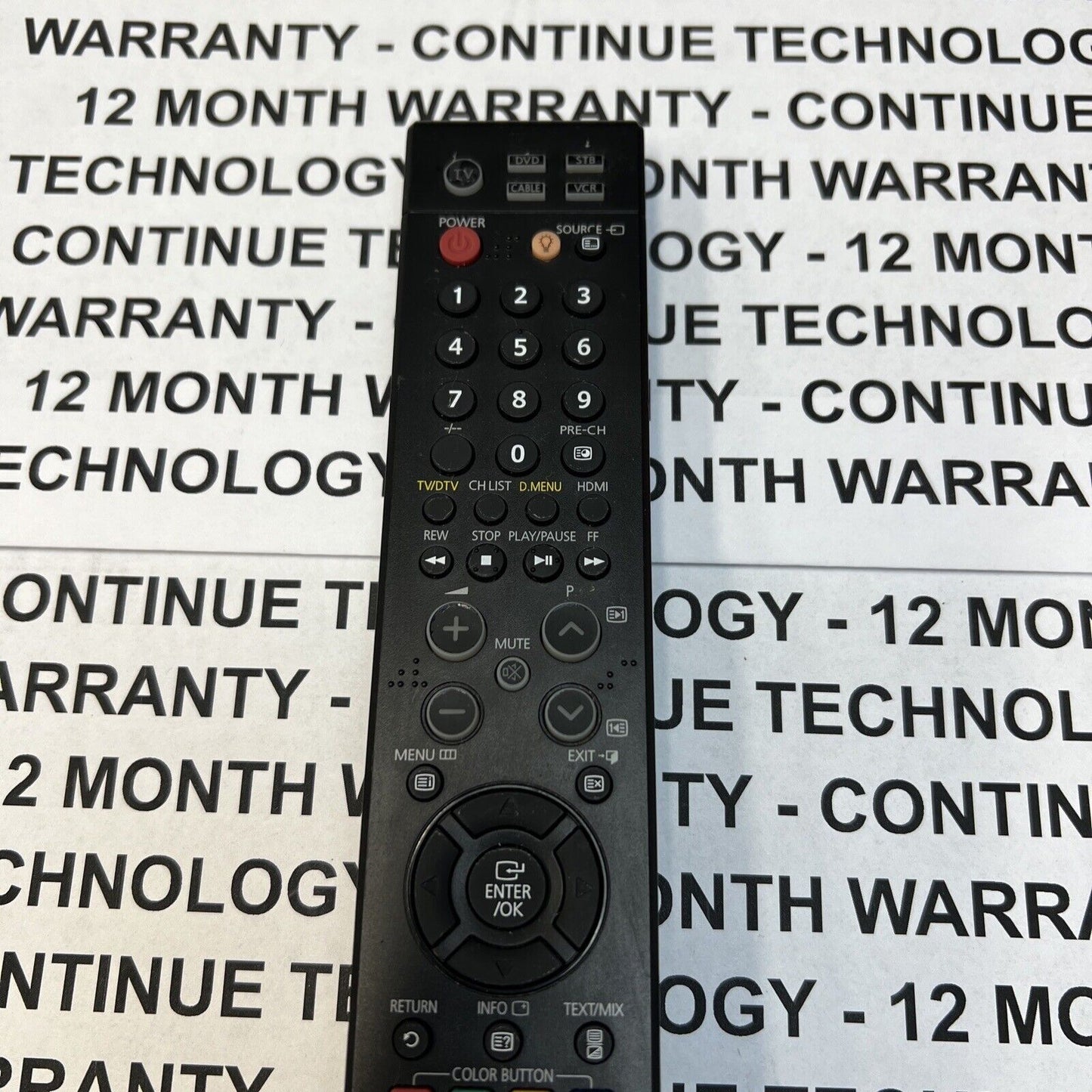 Samsung (BN59-00611A) Original/Genuine Remote Control / TV, DVD, STB, VCR