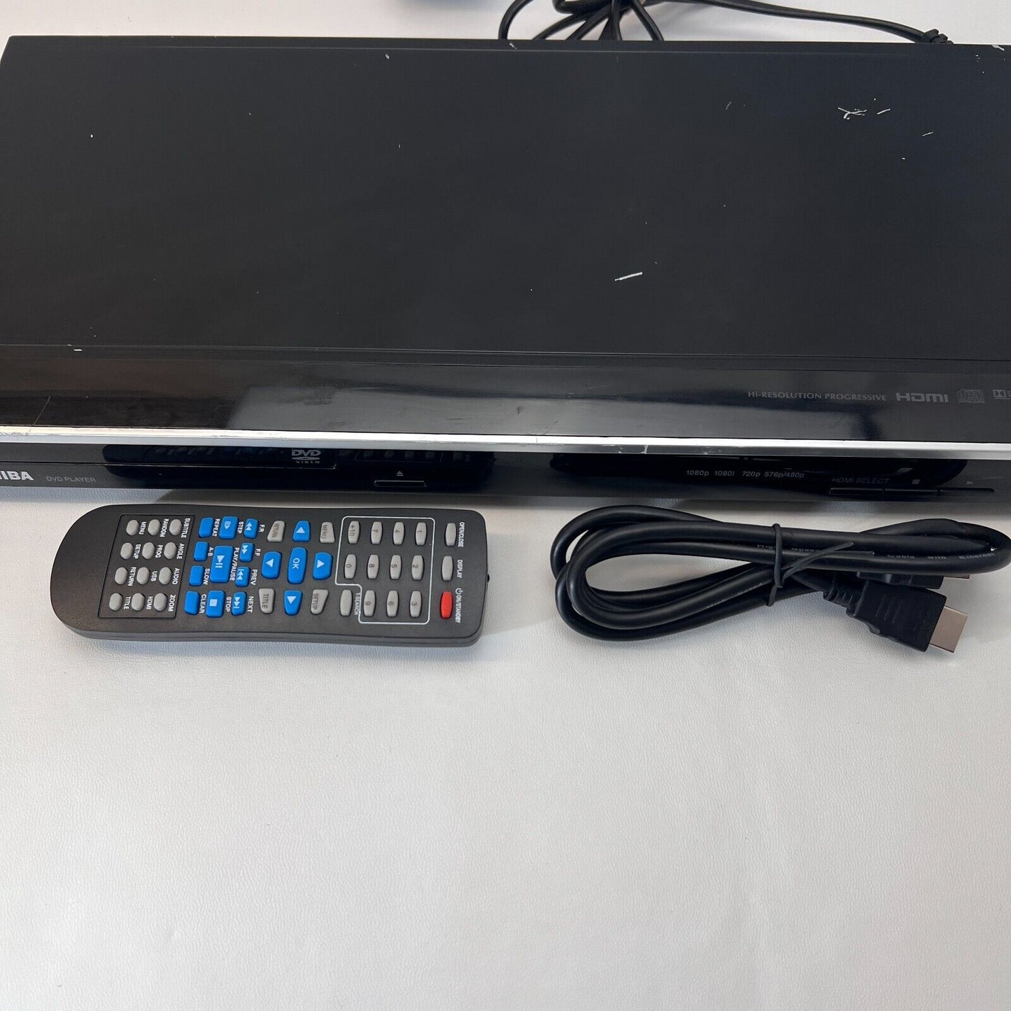 Toshiba sd4010kb dvd player with remote Warranty Tested And Working