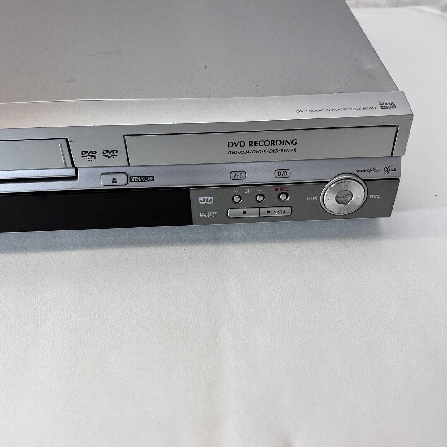 Panasonic DMR-ES30V DVD VCR Recorder Combi Copy VHS To DVD with Remote