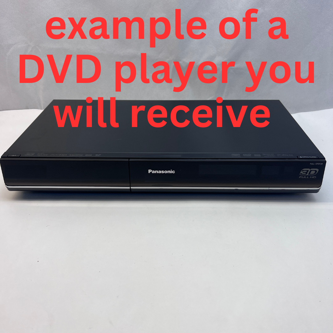 Black HDMI HD UK DVD / CD Player 1080p Playback Black With HDMI & power Cable