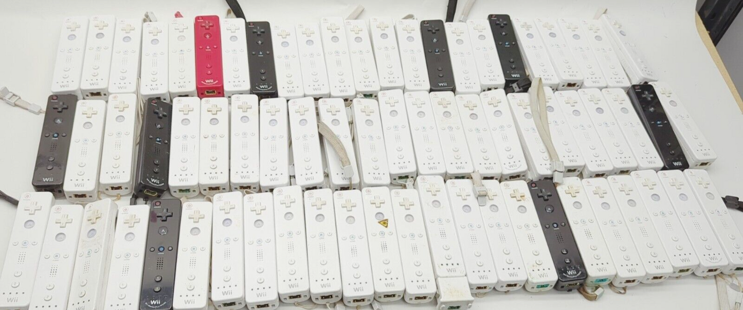 70 X Official Genuine Nintendo Wii Wireless Remote Controllers  Bulk - Faulty