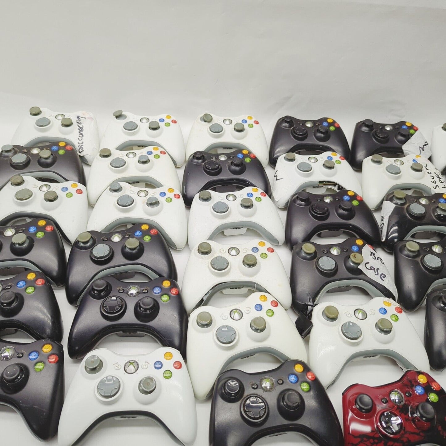 36x  Xbox 360 X360 FAULTY Controllers Pads Various Faults Faulty gears of war