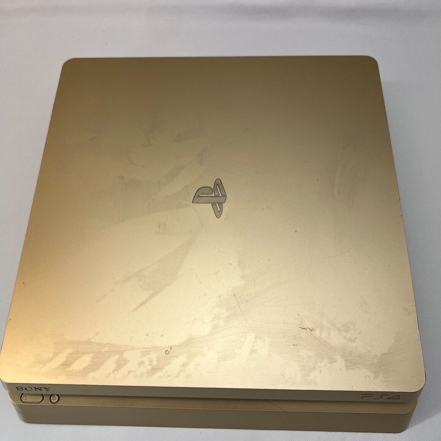 PS4 Playstation 4 SLIM - GOLD EDITION - With Controller 500GB Warranty Tested