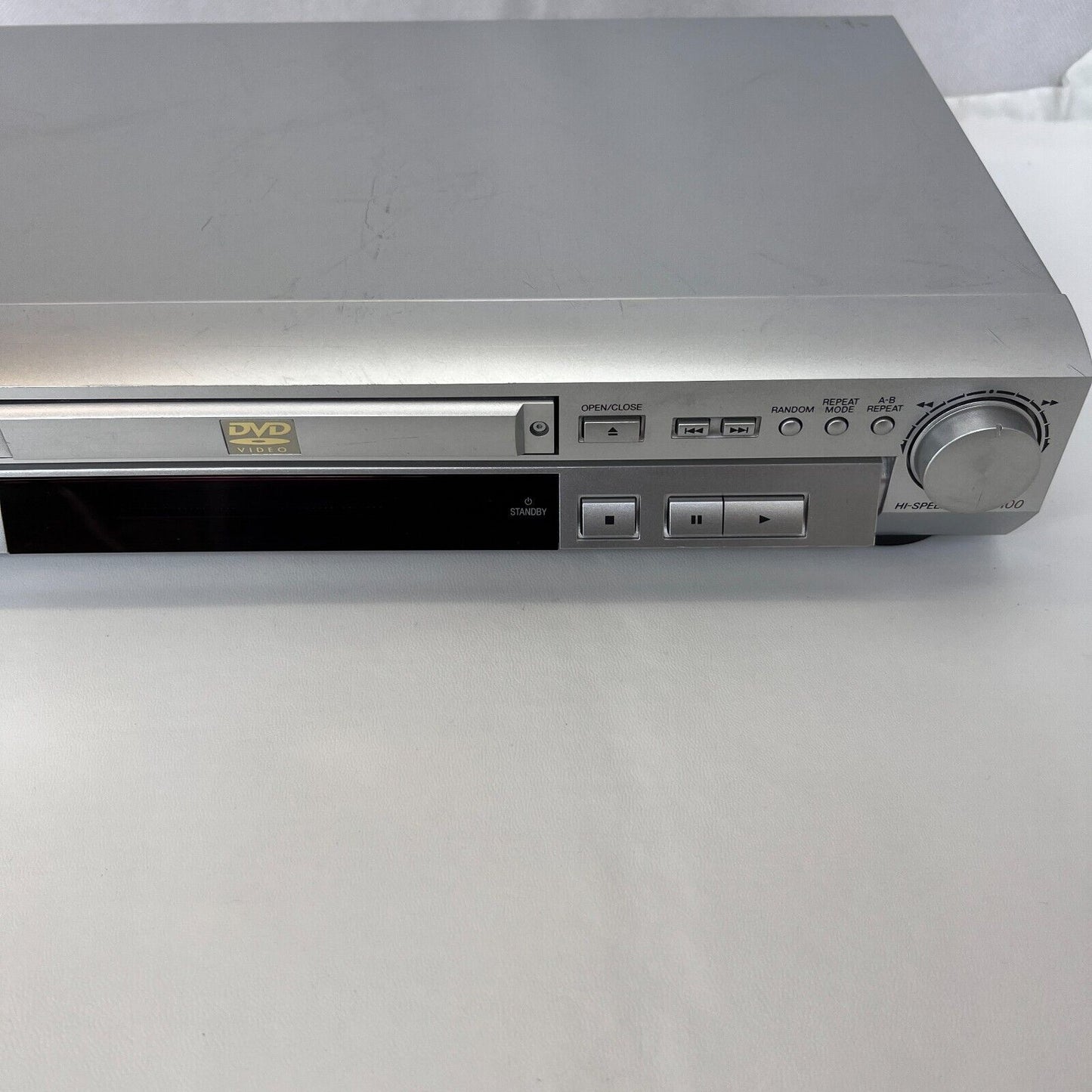 Panasonic DVD-RV31 DVD CD Player Silver with Remote + Cable + NTSC/PAL Converter