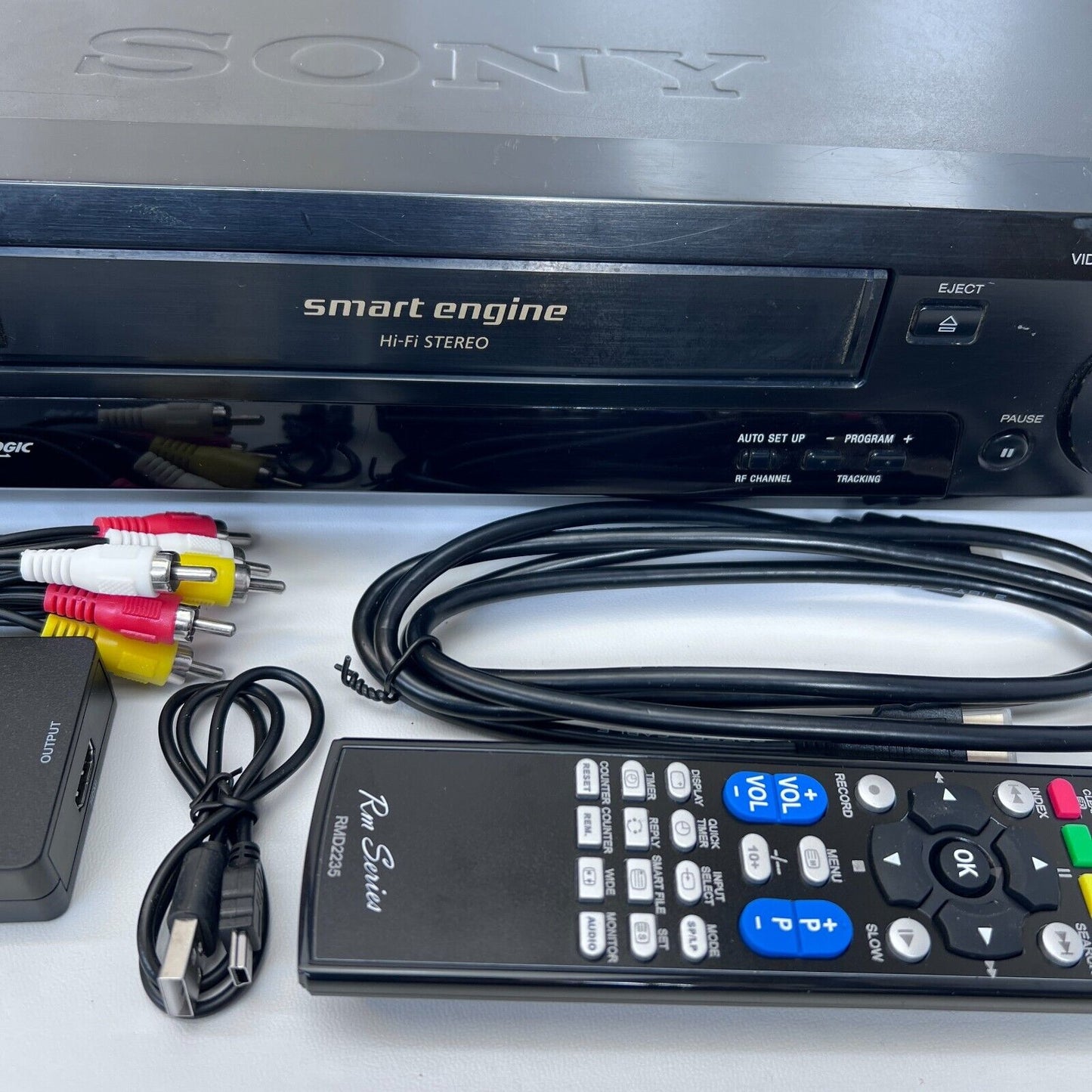 Sony Video Cassette Recorder SLV-E730 VHS SMART ENGINE HI FI STEREO working