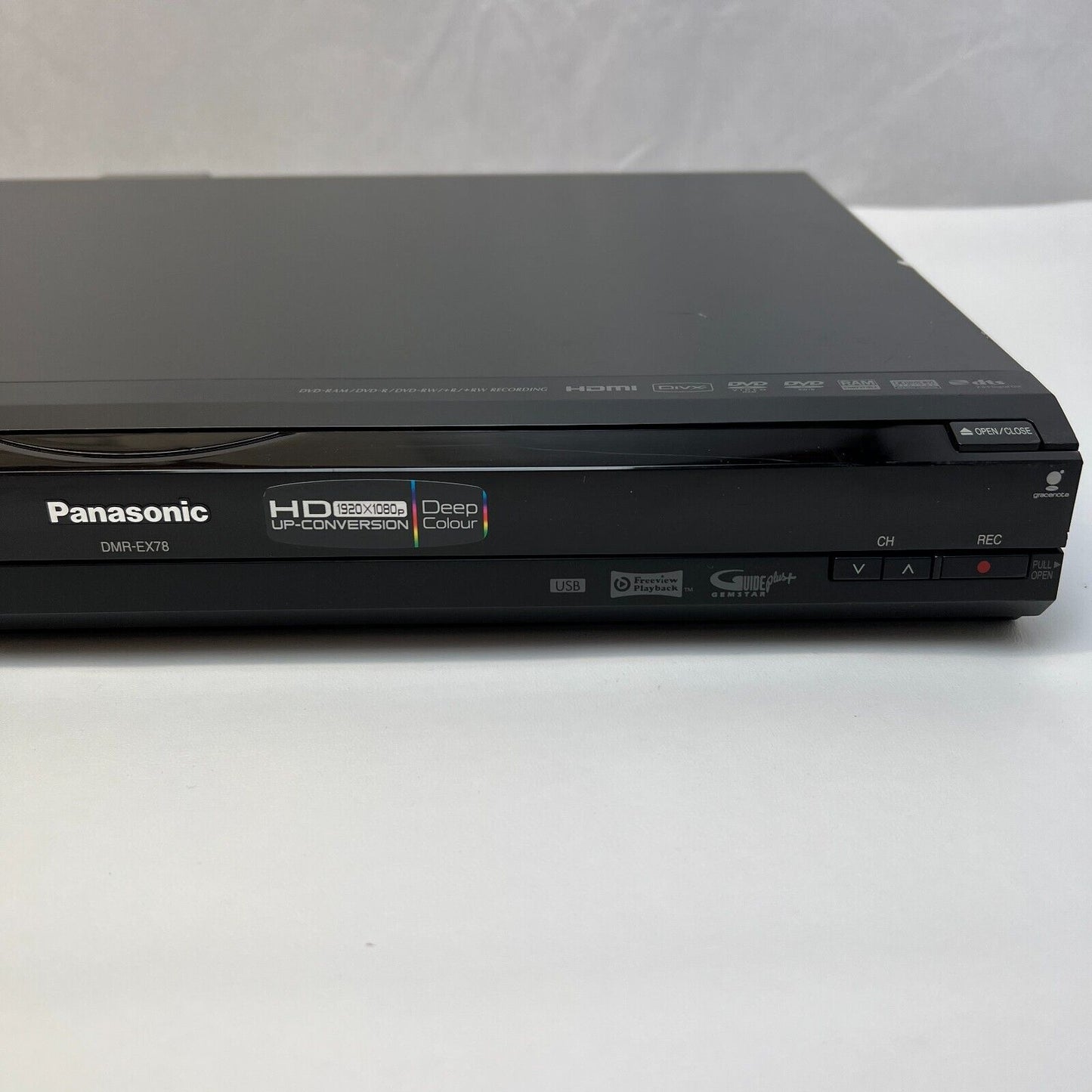 Panasonic DMR-EX78 - DVD - 250GB HDD Recorder - FREEVIEW - HDMI - 1080P UPSCALE