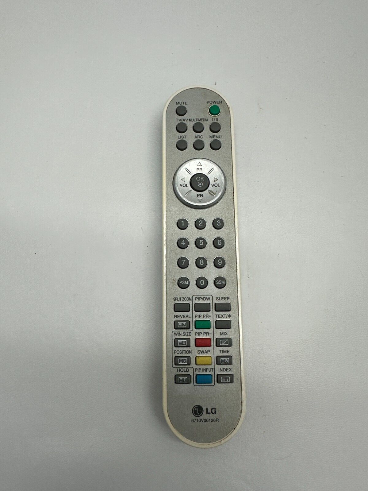 Genuine LG Remote Control For LG 6710V00126R 32LC2DB 42LC2DB 42PC1DA Warranty