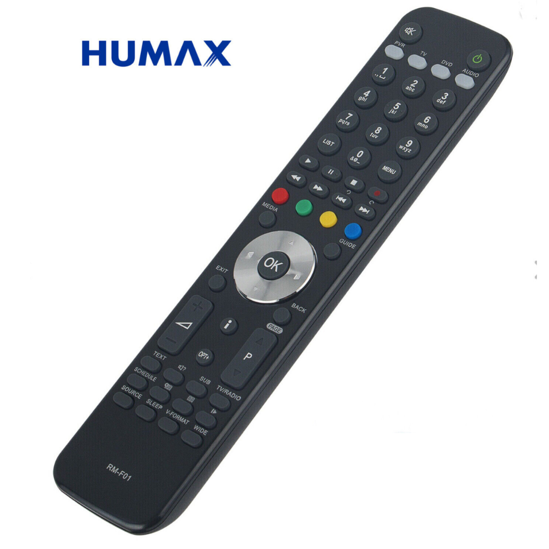 FOR HUMAX RM-F01 REMOTE CONTROL REPLACEMENT HDR FREESAT BOX HD-FOX T2 FOXSAT NEW