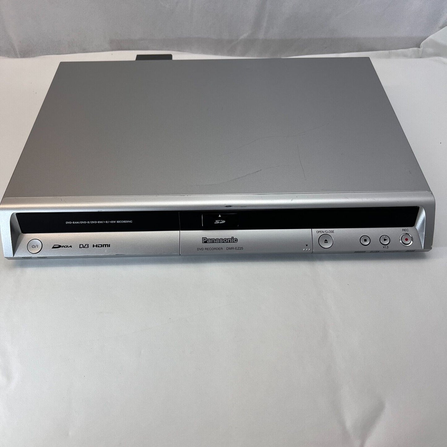 Panasonic Silver DMR-EZ25 DVD Recorder Freeview Digital DVR DVB HDMI