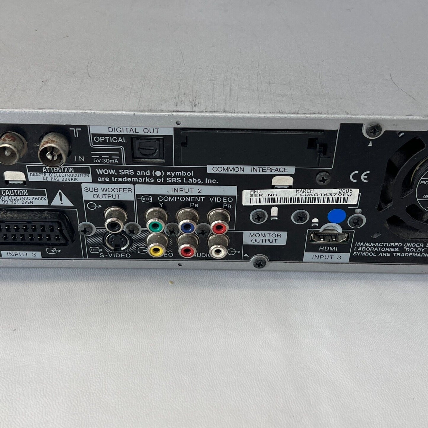 Pioneer PDP-R05XE Control Box Media Receiver for Plasma Display System