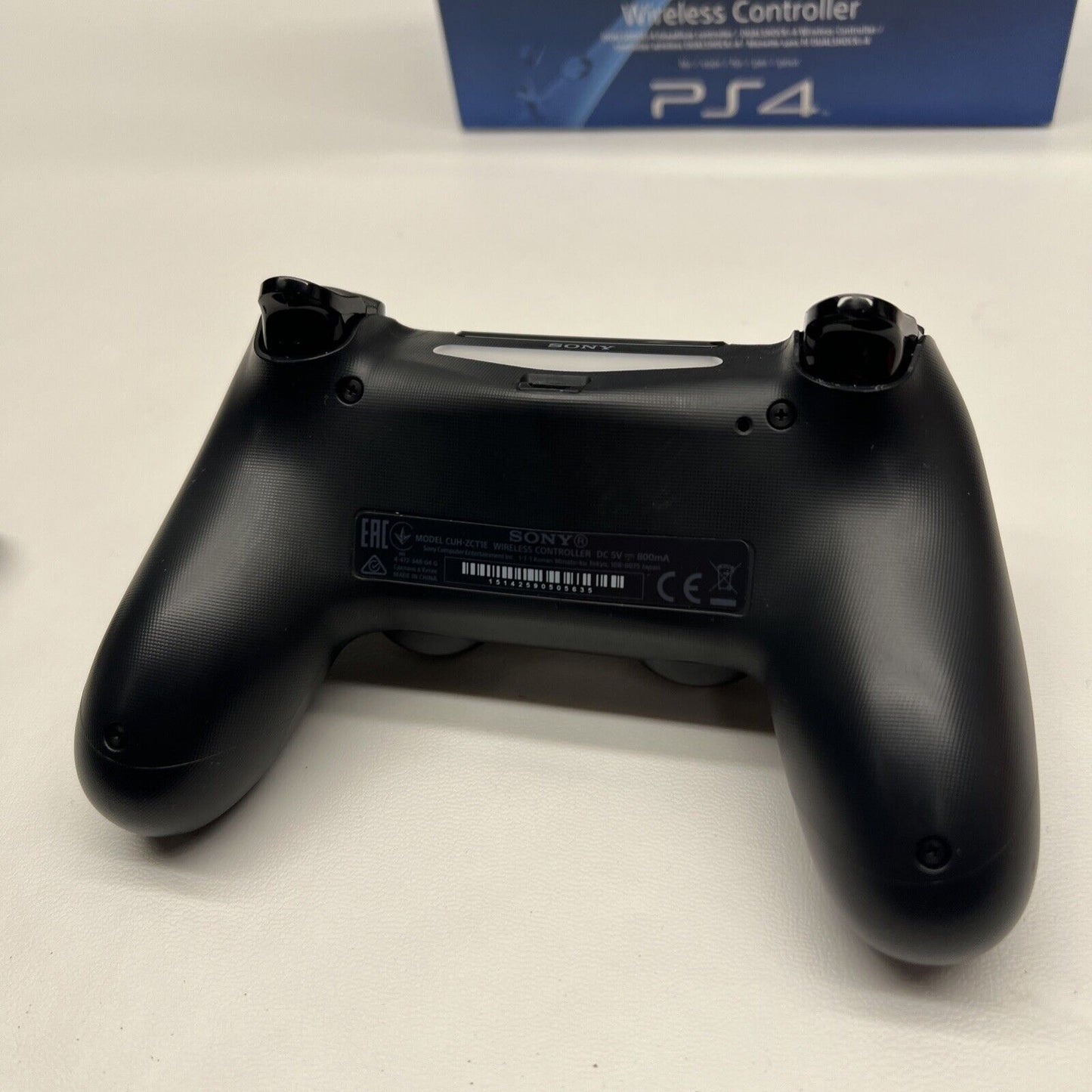 Genuine Sony PlayStation 4 (PS4) Wireless Bluetooth Controller Black Boxed LN